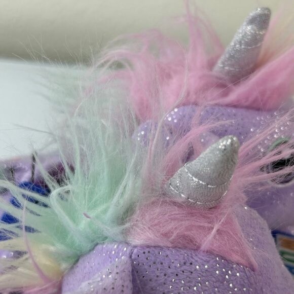 Build-A-Bear Purple Unicorn Slipper Sz M (12-13) - Picture 9 of 12
